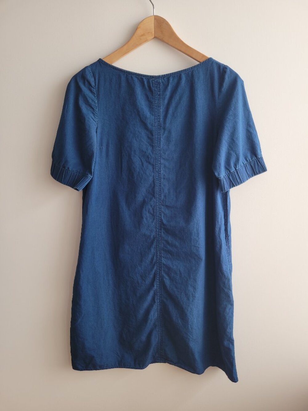 COS Lightweight Denim Mini Dress-Size 4